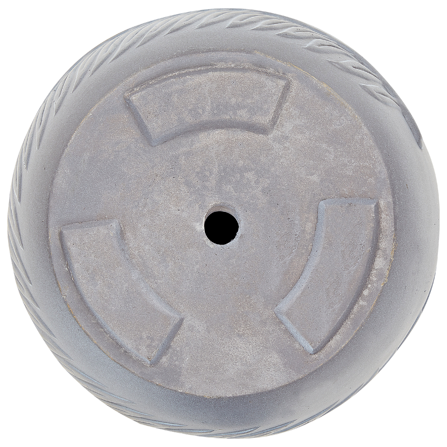 Blumenkübel FTERO Keramik 35 cm Grau