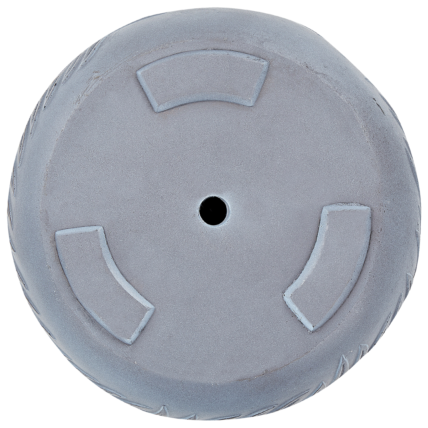 Blumentopf grau rund 25 x 25 x 14 cm FTERO