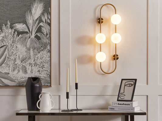 Wandlampe YANGO Metall Gold