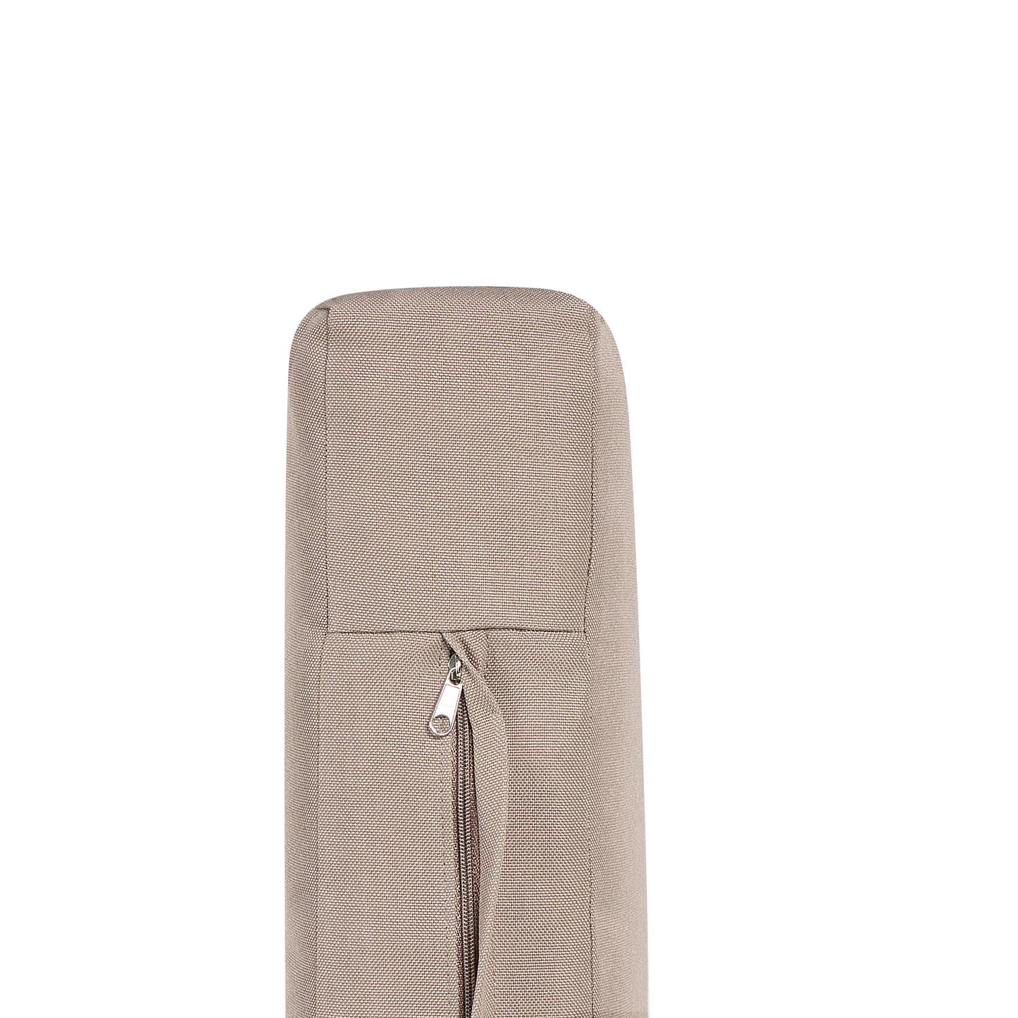 Set mit 2 Stühlen und Sitzkissen TODI Bambusholz Taupe