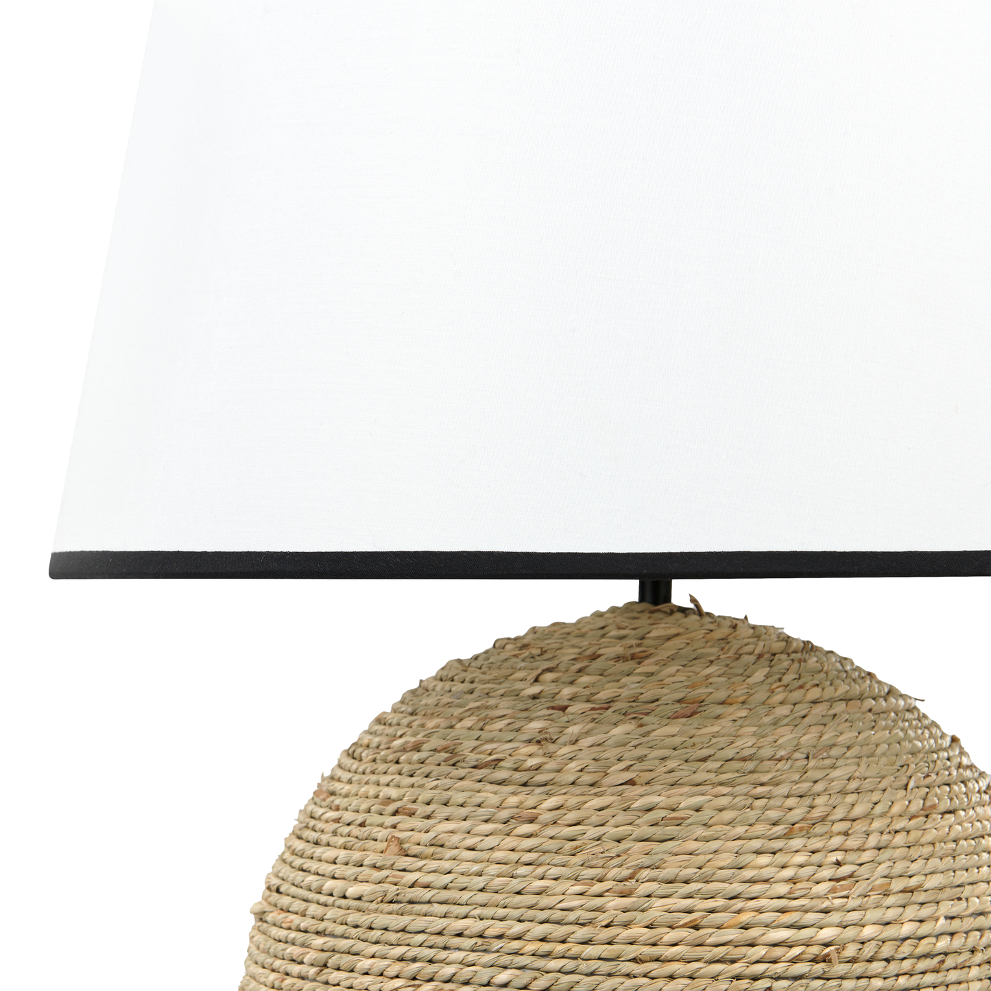 Tischleuchte GROWEE Geflecht Naturfarben