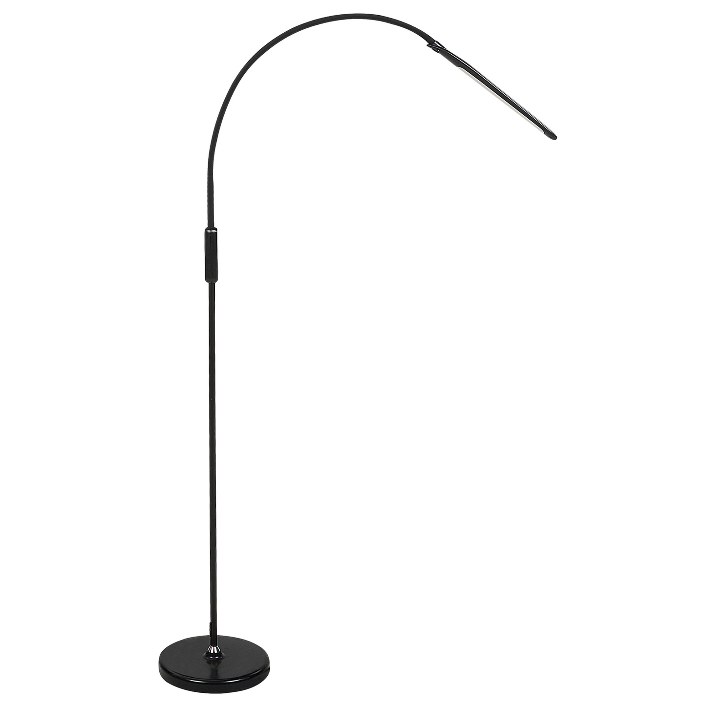 LED Stehlampe YANTIC mit Dimmer Metall Schwarz