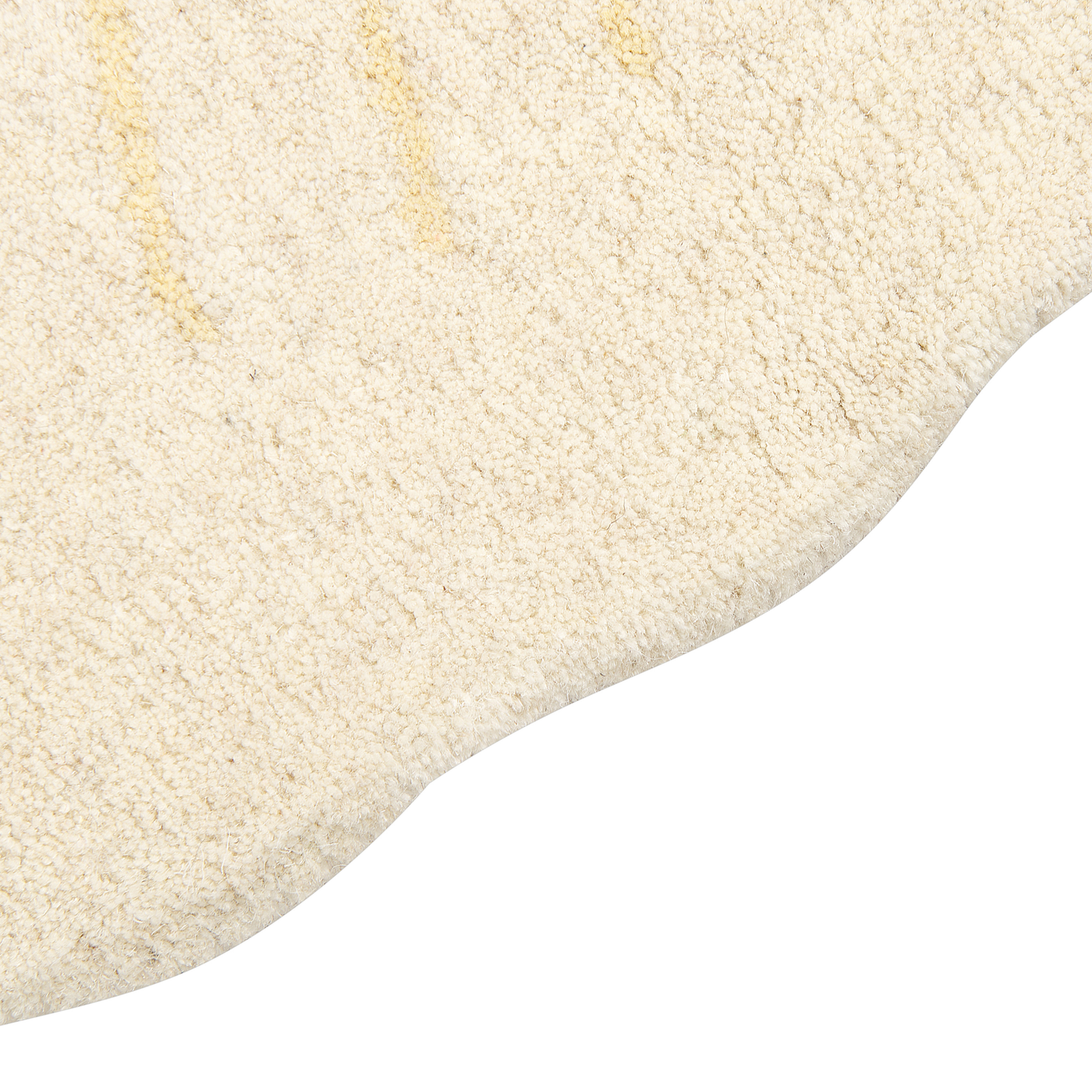 Kinderteppich Wolle weiss 100 x 160 cm Eisbär-Motiv TAQQIQ