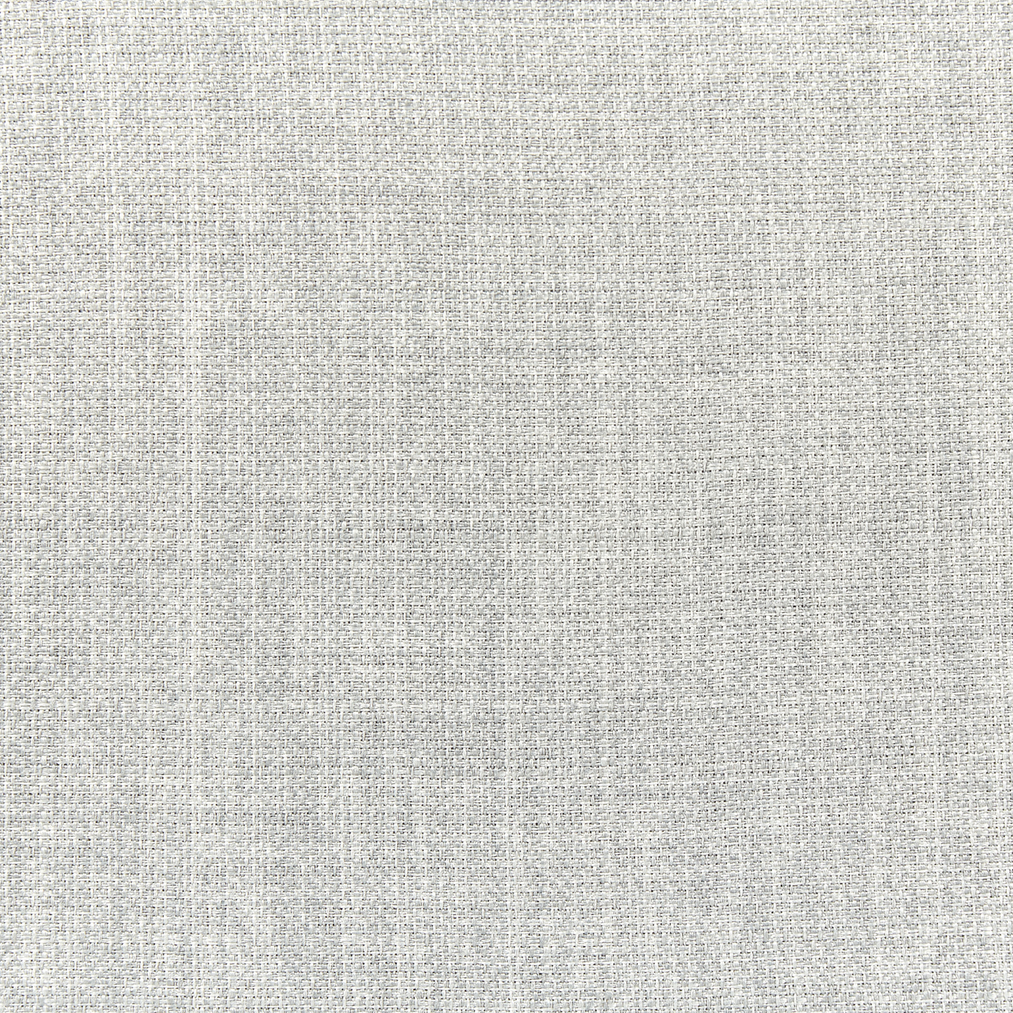 Ottomane Leinen hellgrau quadratisch 88 x 88 cm APRICA