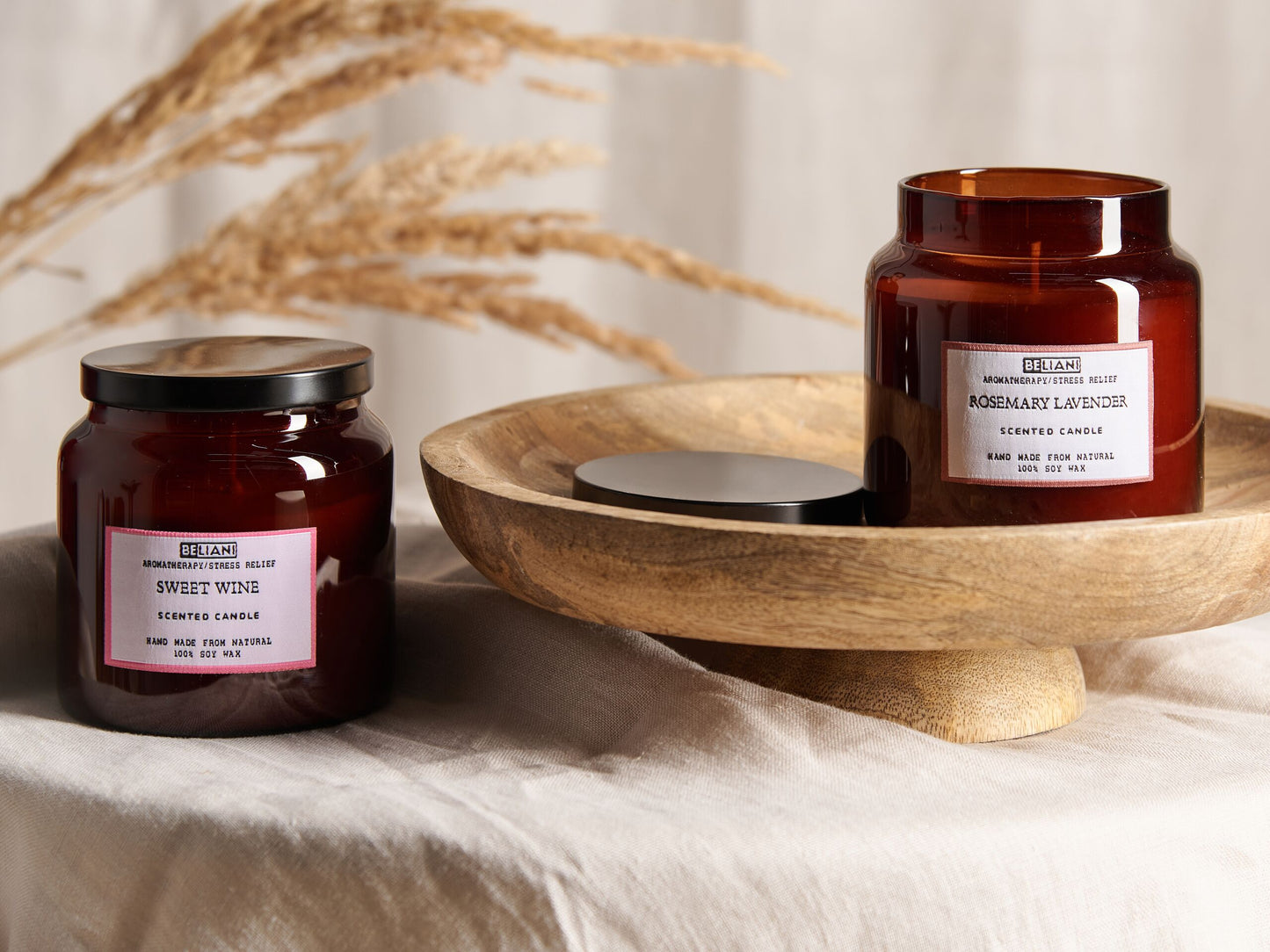 Duftkerzen 2er Set ABSOLUTE ALCHEMY Sojawachs Frische Note