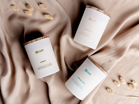 Duftkerzen 3er Set SIMPLICITY Sojawachs Orientalische Note Frische Note