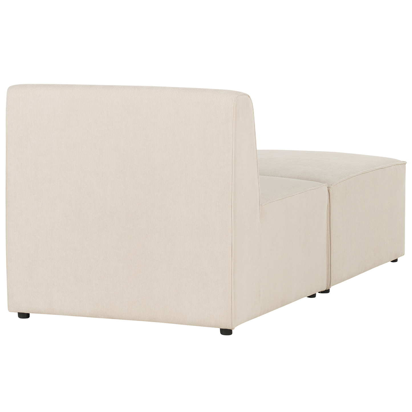 Chaiselounge Cord hellbeige LEMVIG