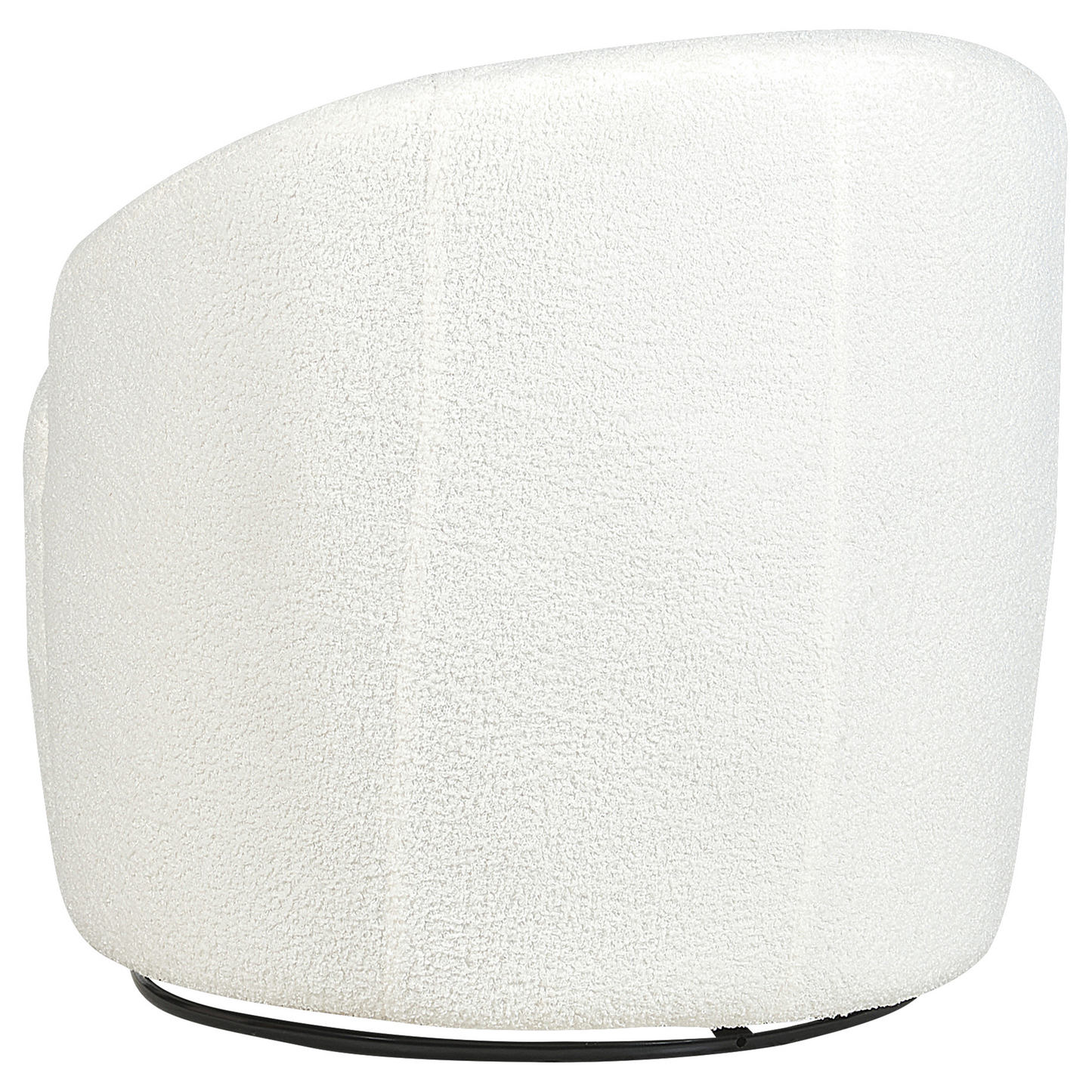 Drehsessel DAVIK Bouclé Creme