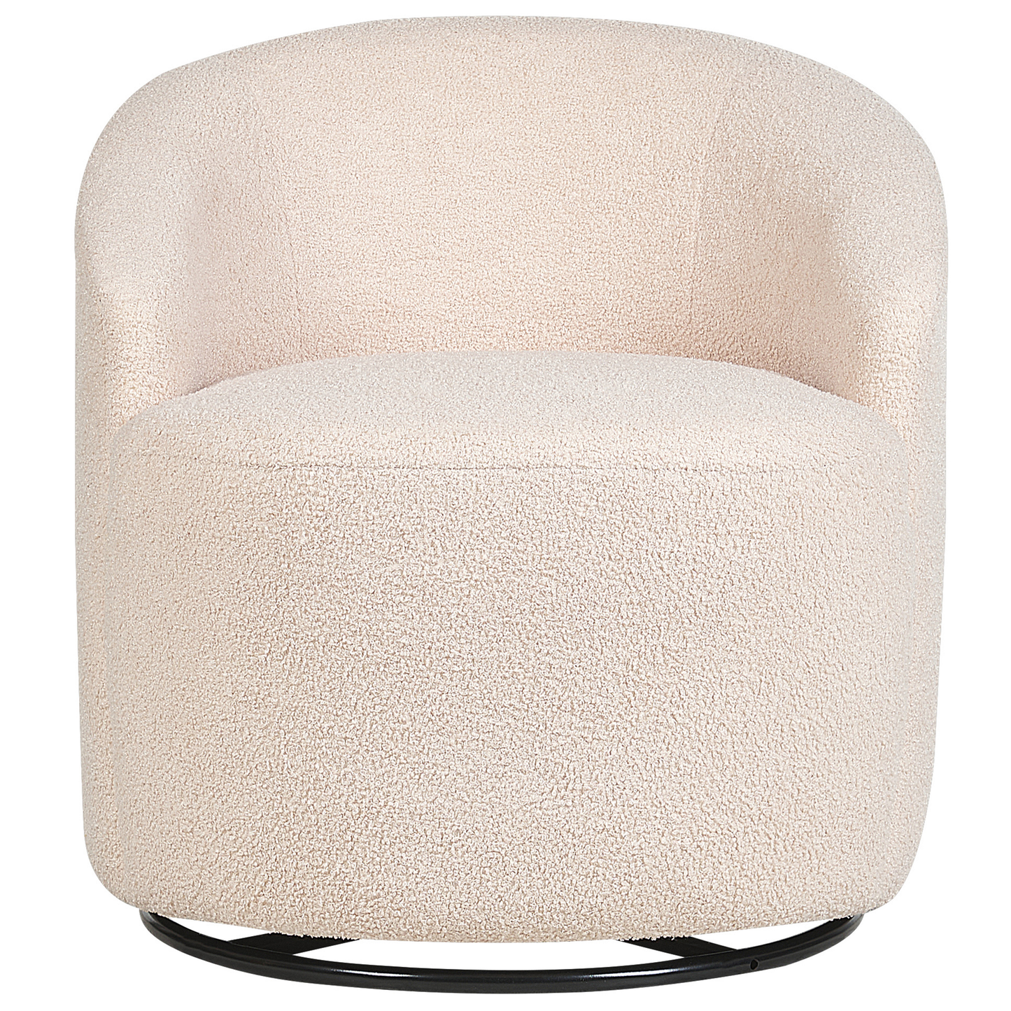 Drehsessel DAVIK Bouclé Beige