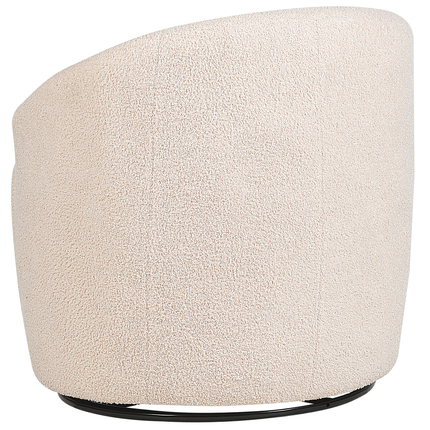Drehsessel DAVIK Bouclé Beige