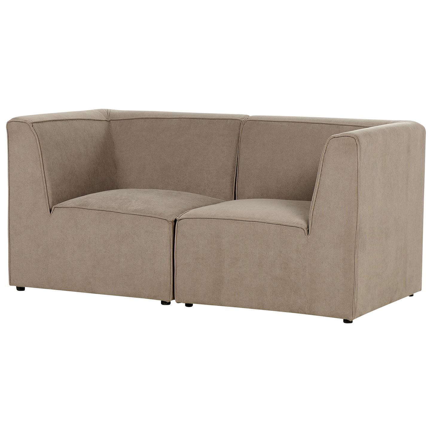 2-Sitzer Sofa Cord taupe LEMVIG