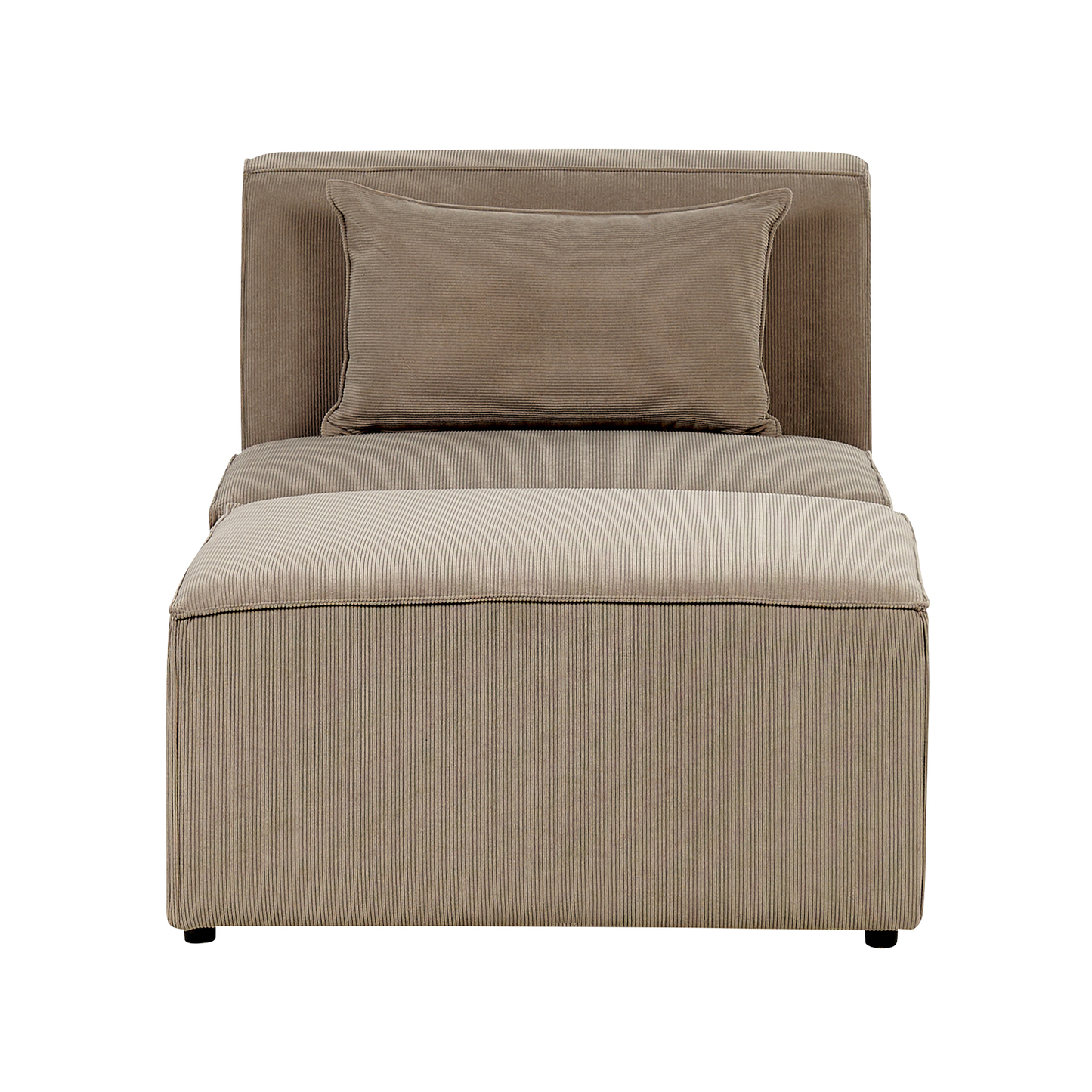 Chaiselounge Cord taupe LEMVIG