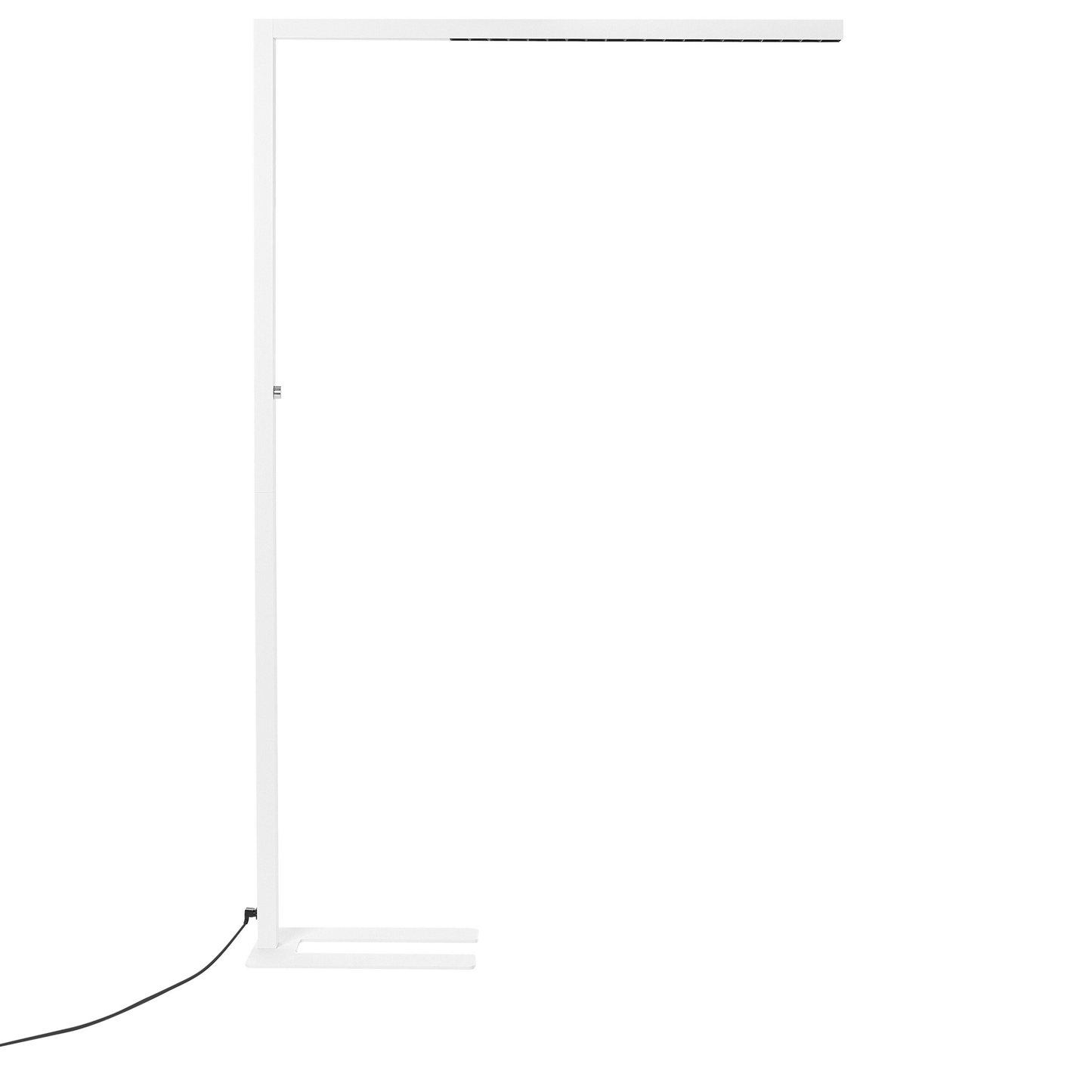 LED Stehlampe SAGITTA mit Dimmer Metall Weiss