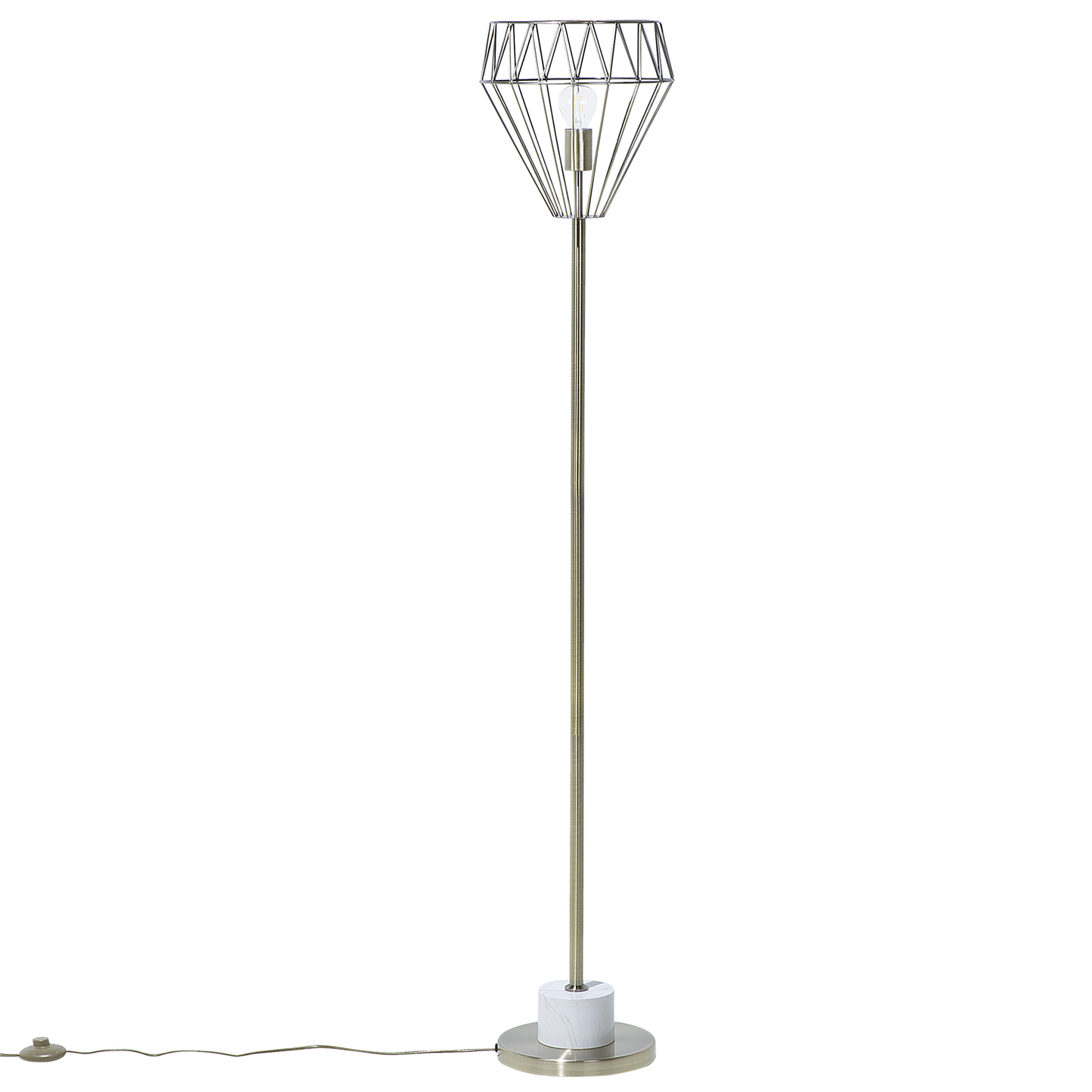 Stehlampe MOONI Metall Messing