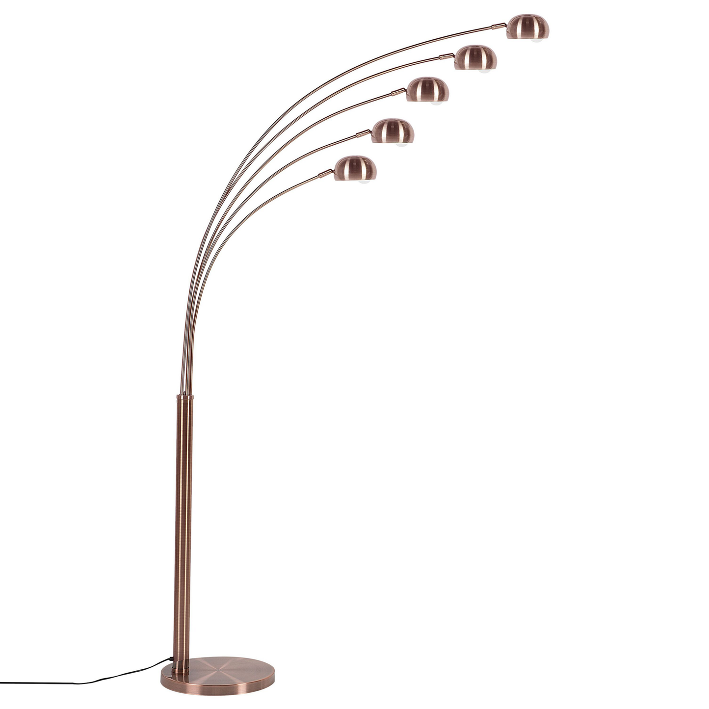Stehlampe kupfer 210 cm rund FLINDERS
