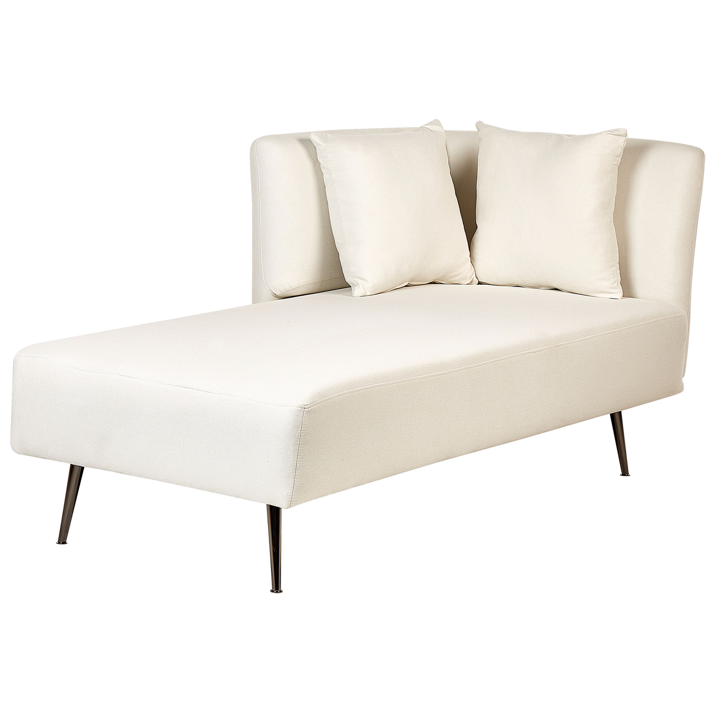Chaiselongue cremeweiss rechtsseitig RIOM