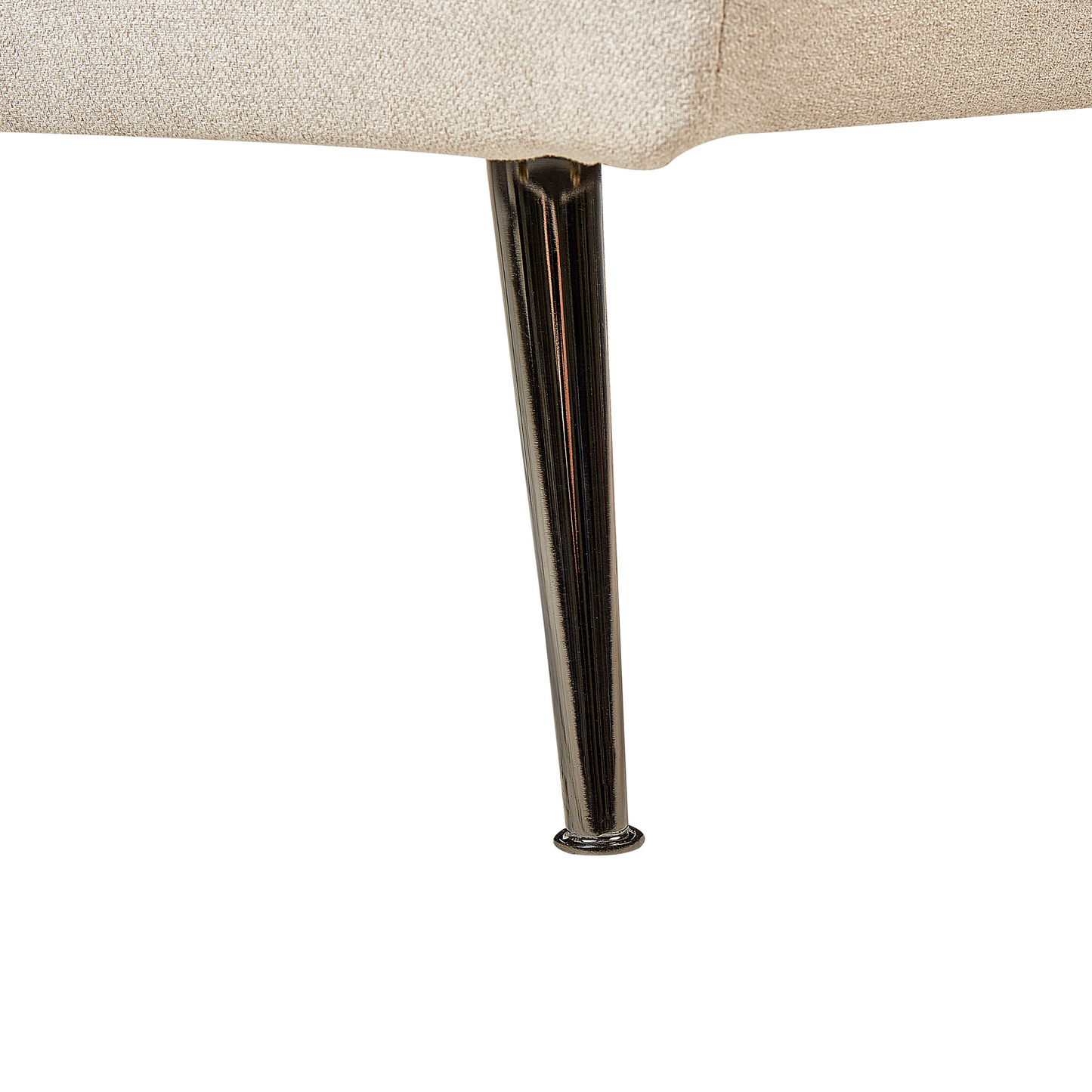Chaiselongue Polsterbezug beige linksseitig RIOM