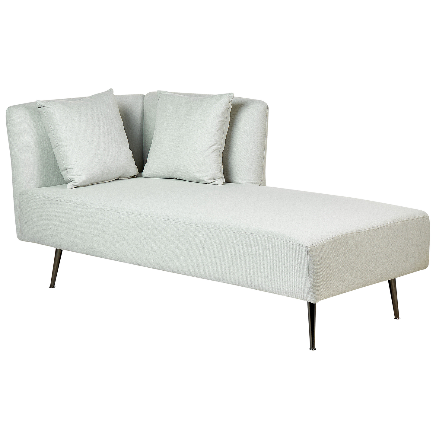 Chaiselongue mintgrün linksseitig RIOM