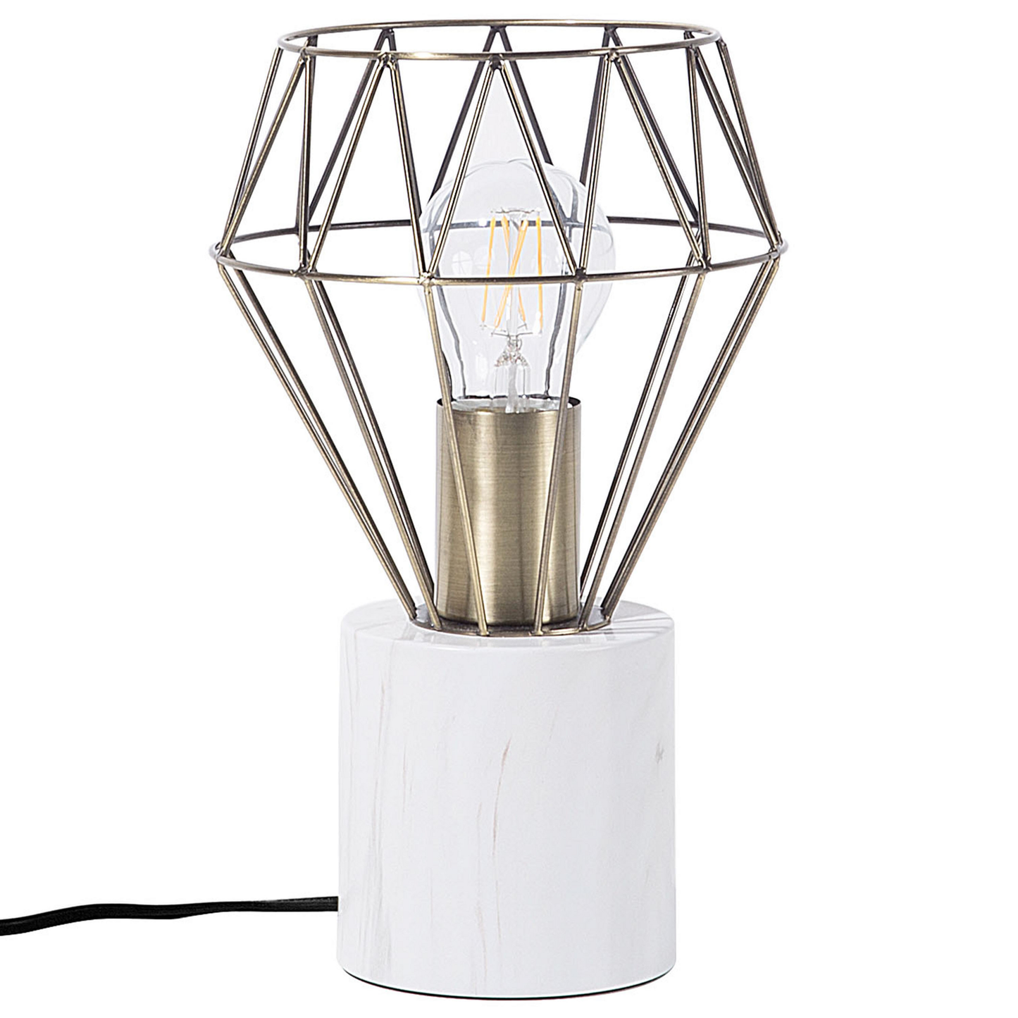 Tischleuchte MOONI Metall Messing