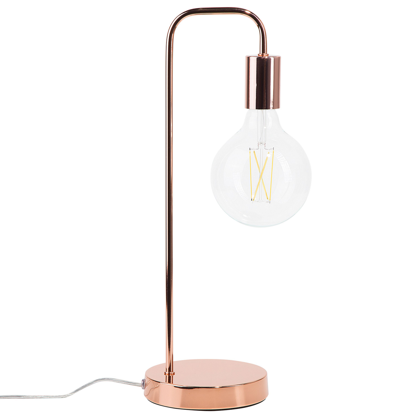 Schreibtischlampe SAVENA Metall Kupfer