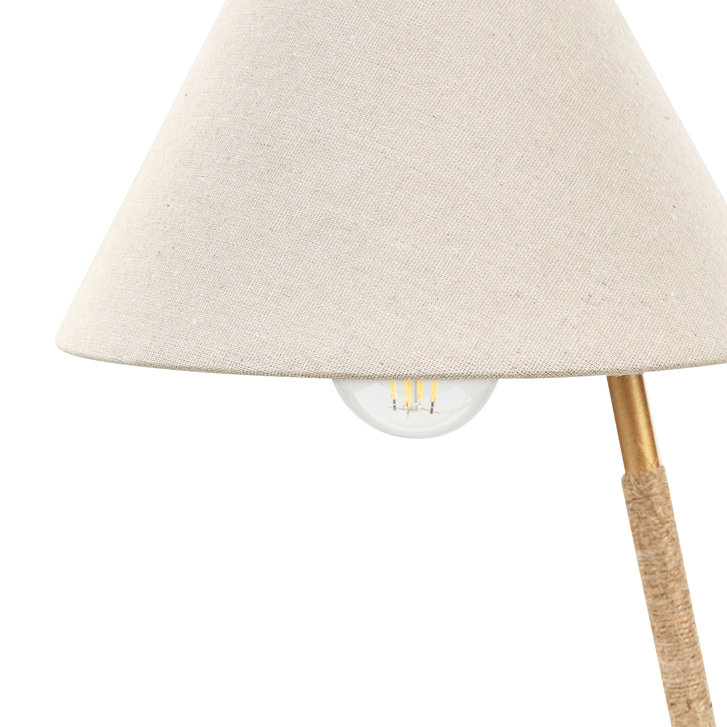 Tischleuchte FLEMING Metall Gold