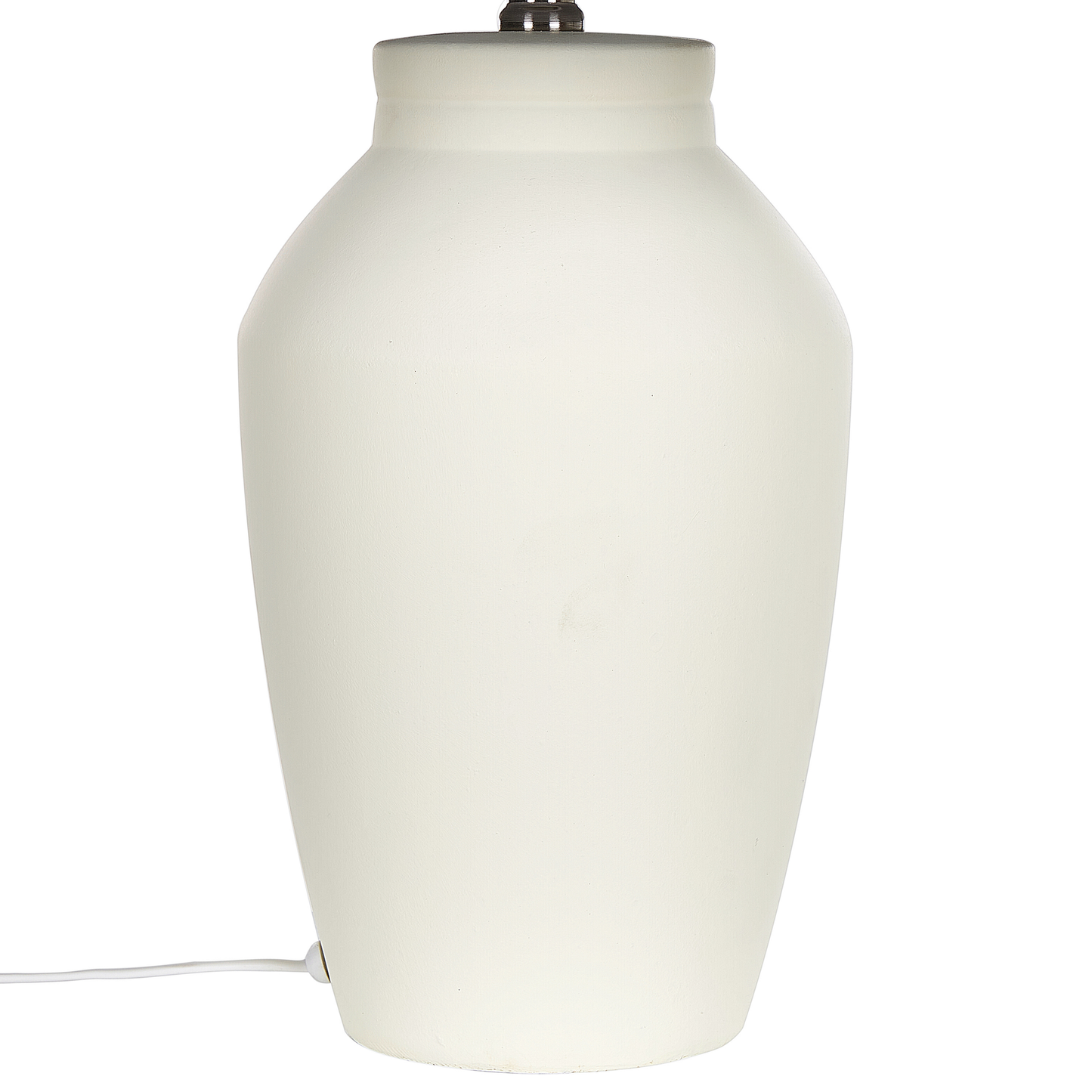 Tischleuchte RODEIRO Keramik Hellbeige