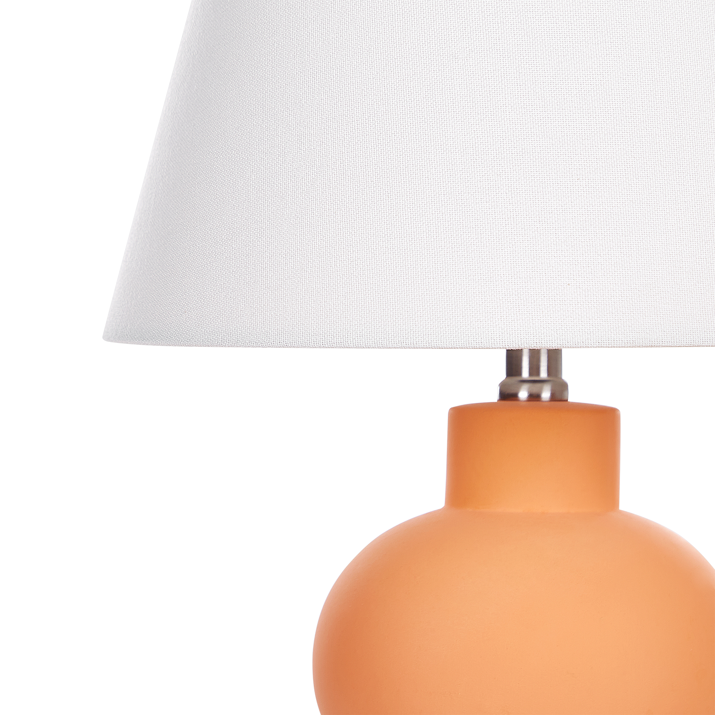 Tischleuchte FABILOS Keramik Orange