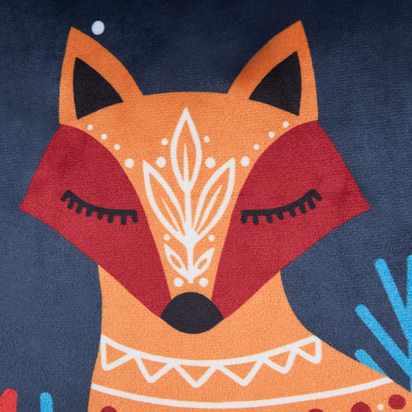 Dekokissen Samt dunkelblau 45 x 45 cm 2er Set FIRESPIKE