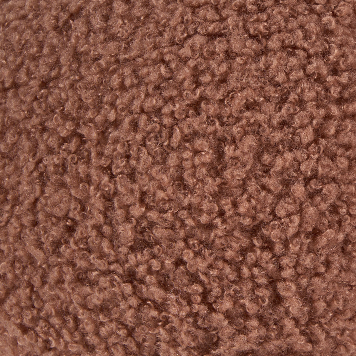 Bouclé Kissen in Kürbisform ⌀ 35 cm Braun MUNCHKIN