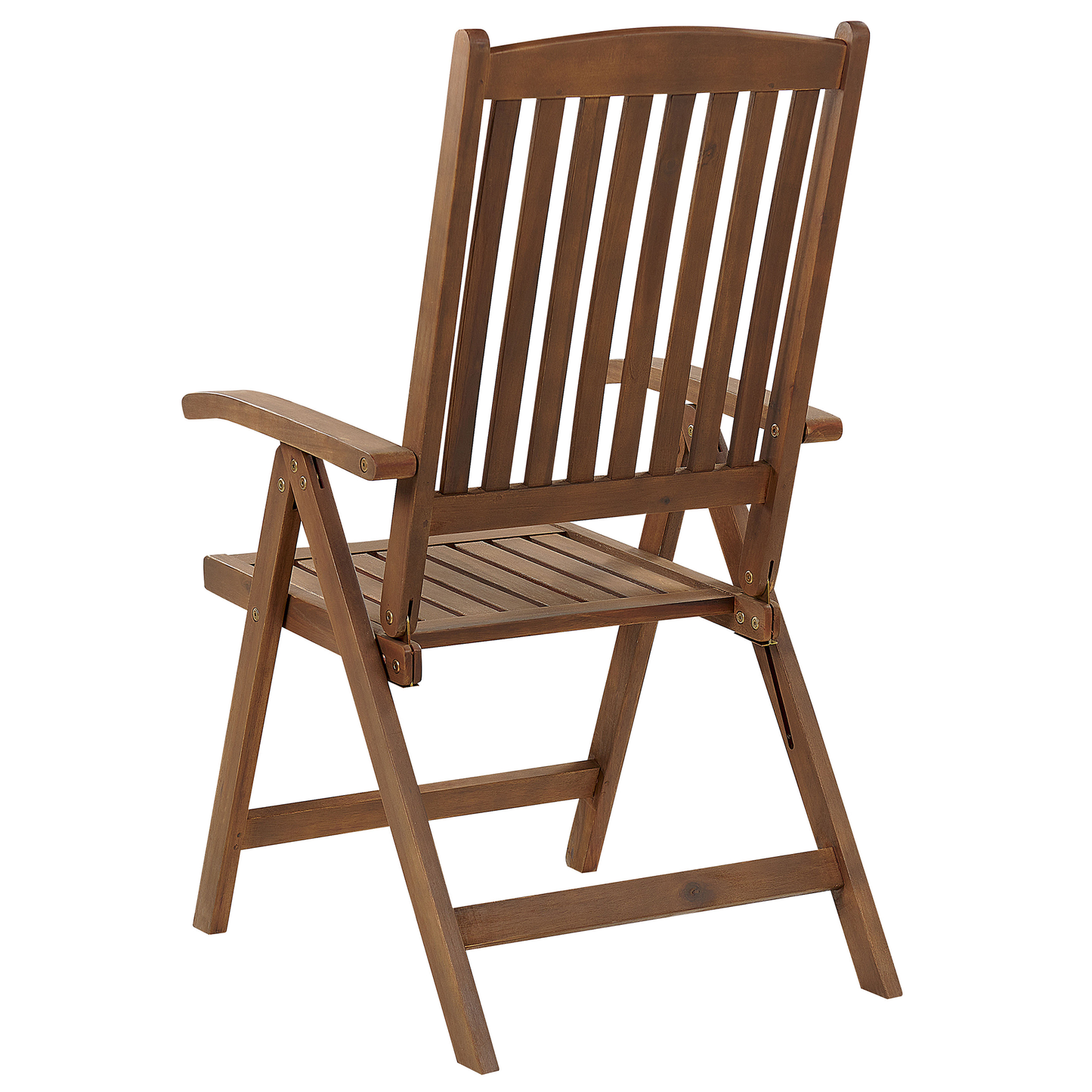 Set mit 2 Stühlen und Sitzkissen AMANTEA Akazienholz Cremeweiss