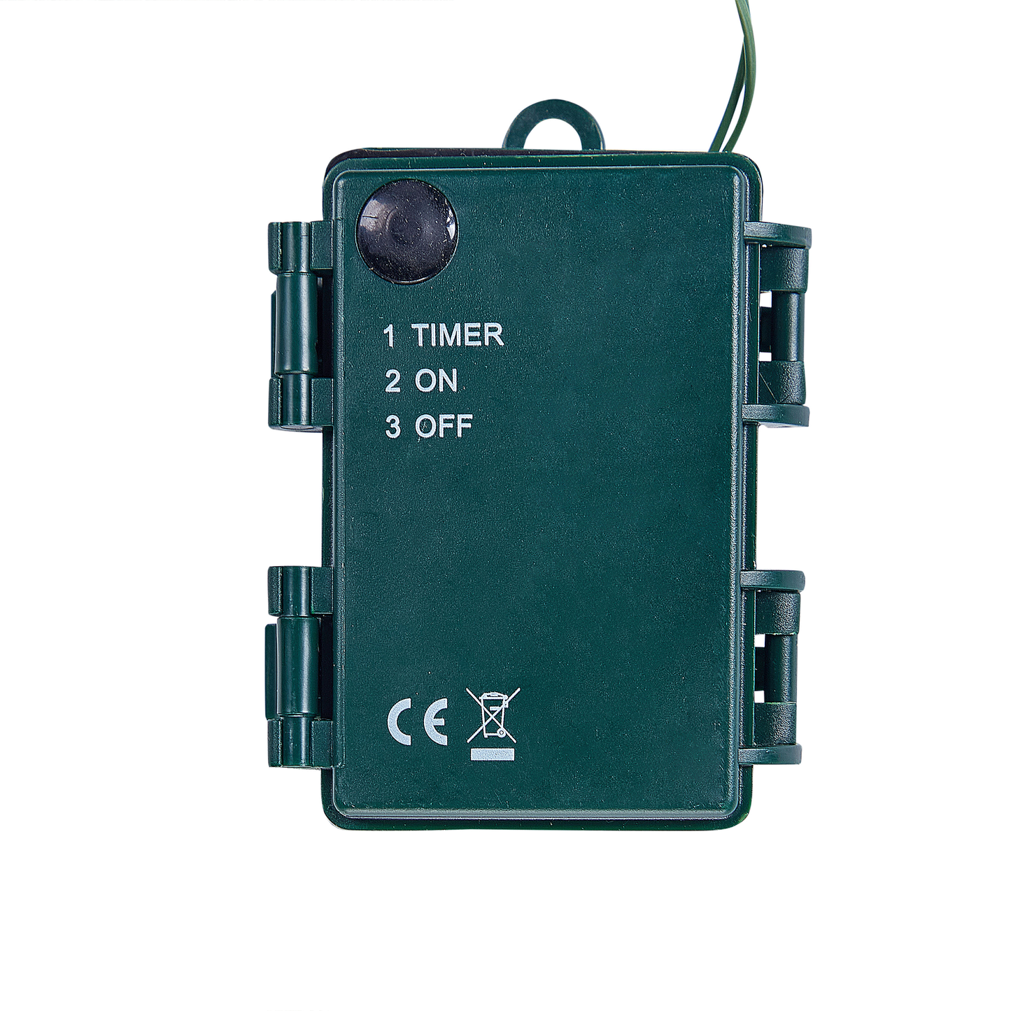 Weihnachtsgirlande grün mit LED-Beleuchtung 270 cm WHITEHORN