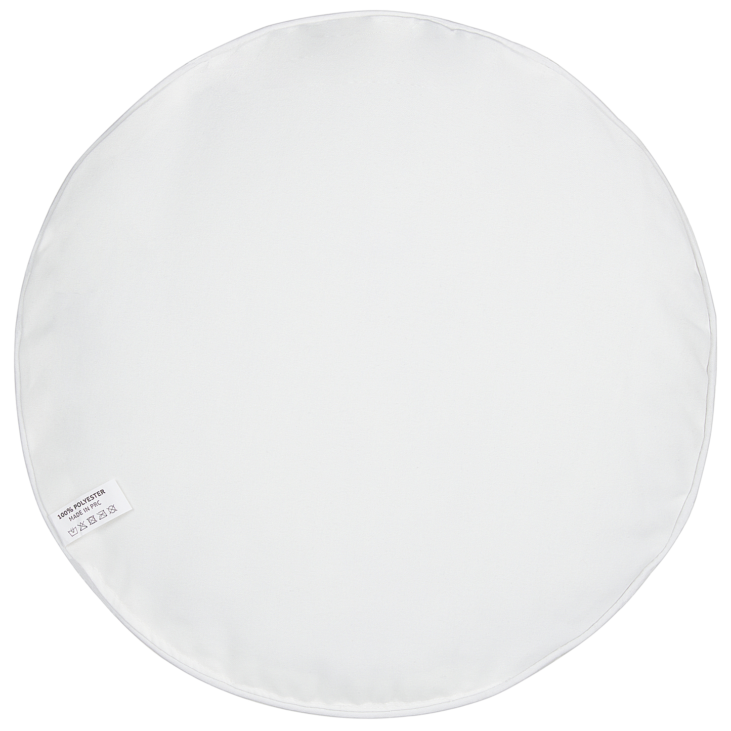 Gartenkissen 2er Set TORRETTA Pflanzenmuster 40 x 40 cm Creme