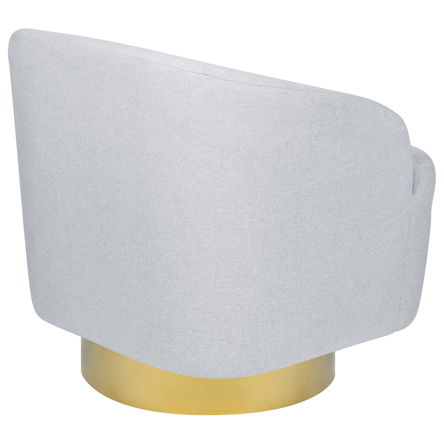 Drehsessel LAVIK Stoff Hellgrau