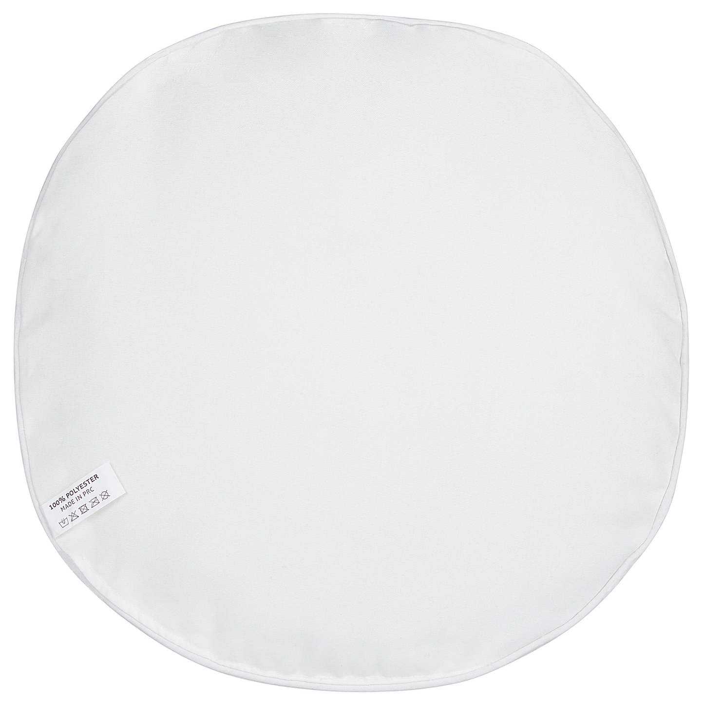 Gartenkissen 2er Set VIOZENE Pflanzenmuster 40 x 40 cm Weiss
