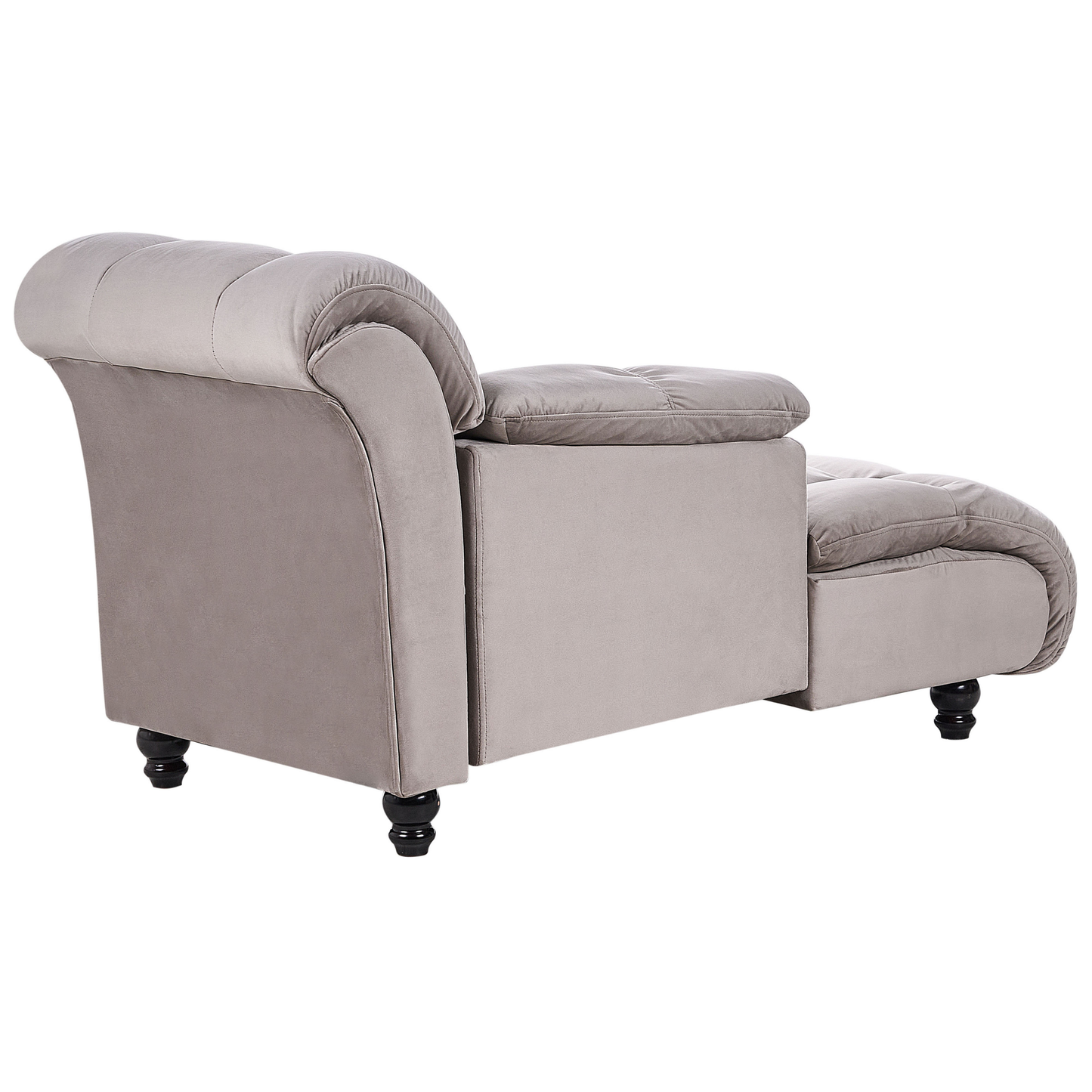 Chaiselongue taupe rechtsseitig LORMONT
