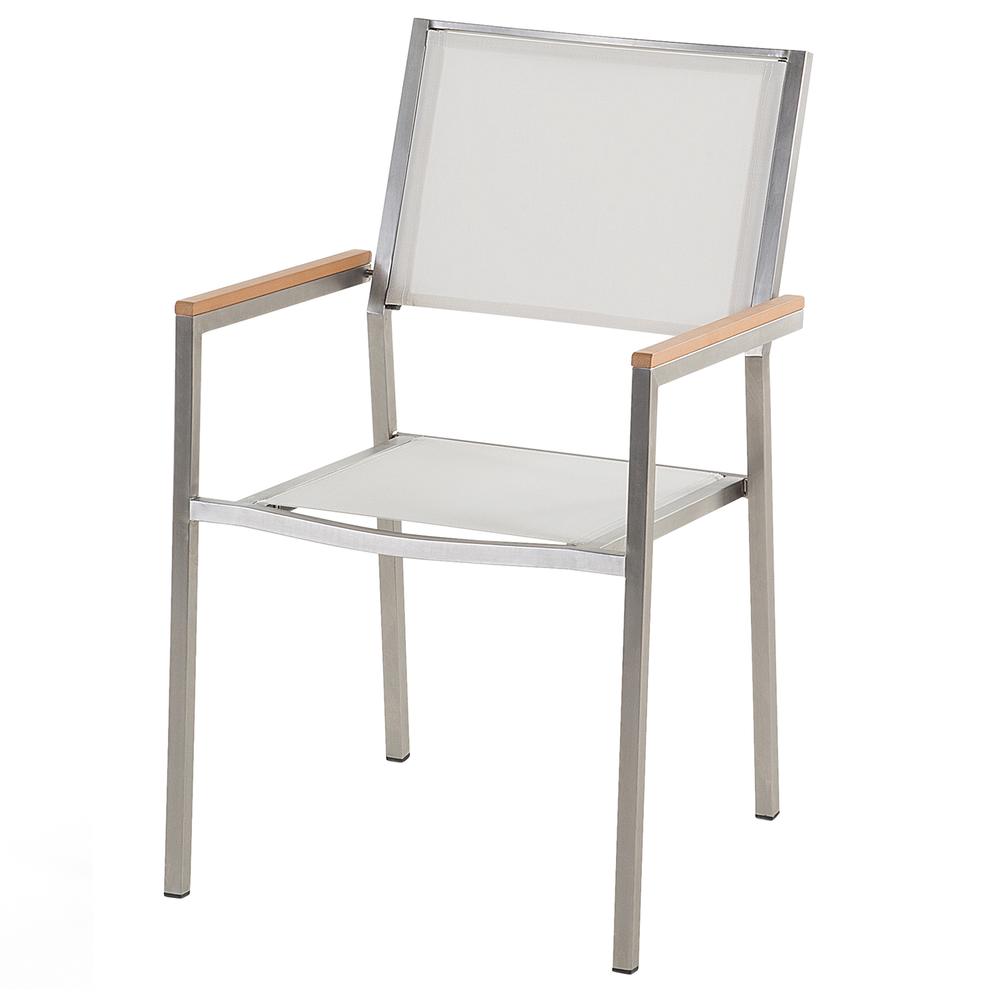 Gartenmöbel Set 6-Sitzer COSOLETO/GROSSETO Sicherheitsglas Marmor Optik Weisser Marmor