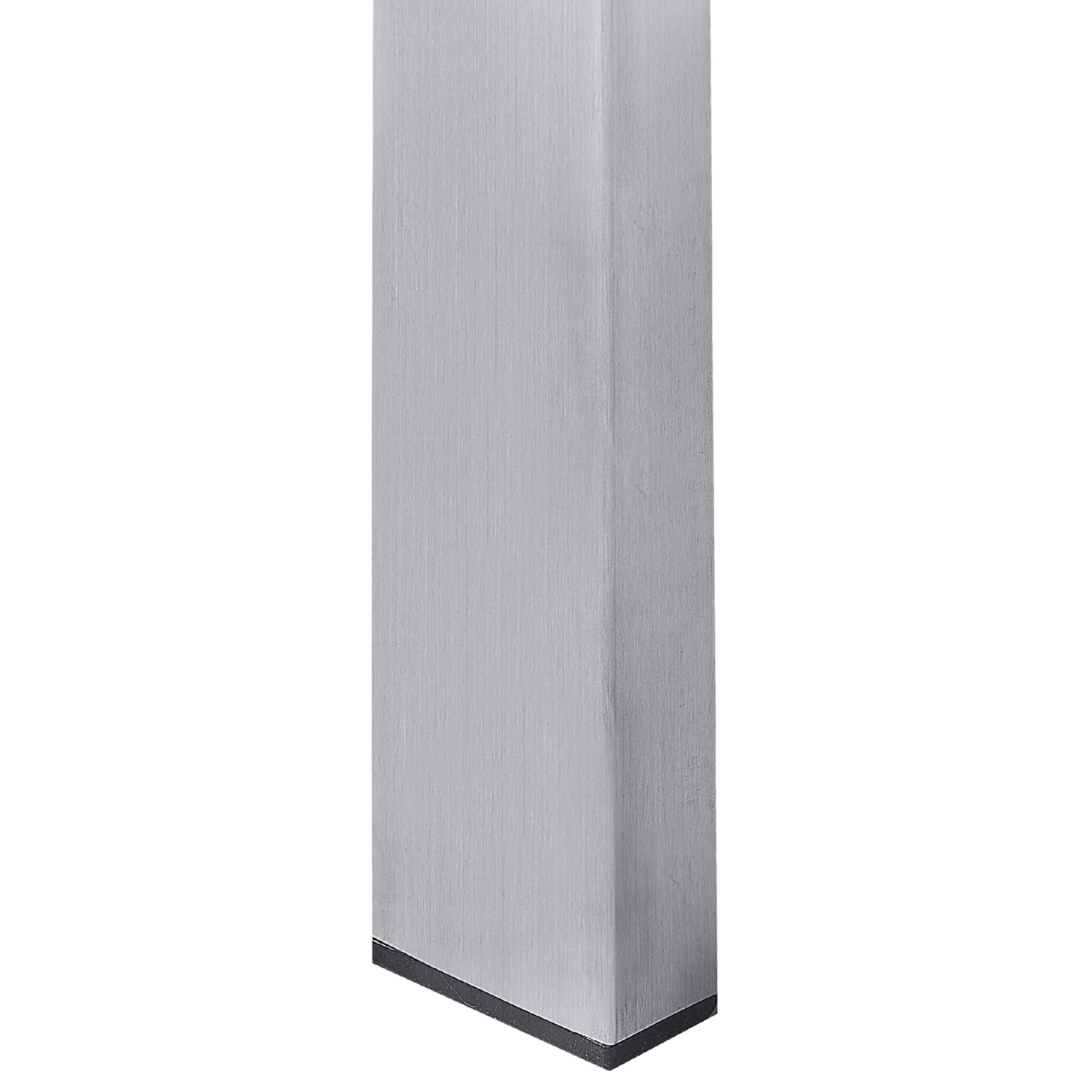 Gartentisch COSOLETO 180 cm 90 cm Marmor Optik Glas Weiss