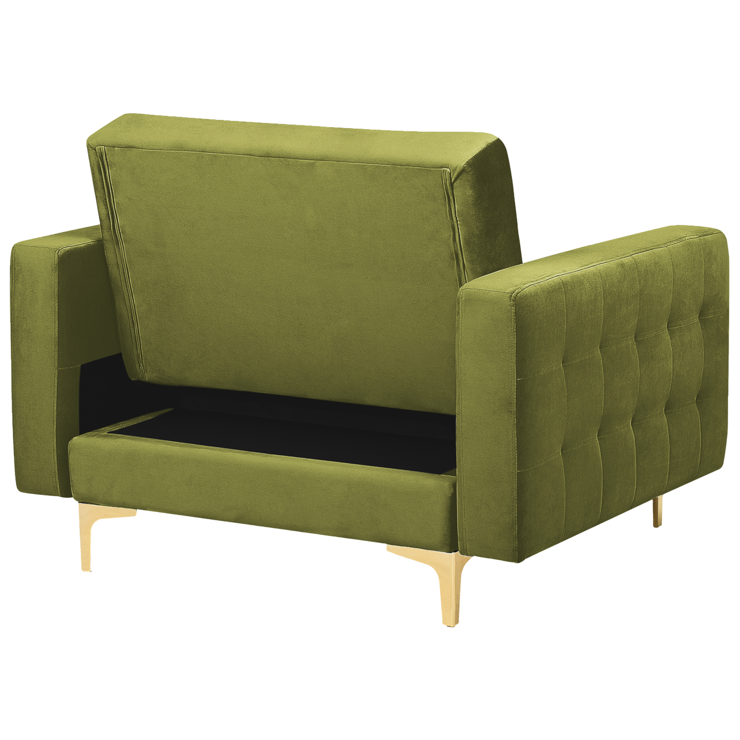 Sessel ABERDEEN Samtstoff Grün