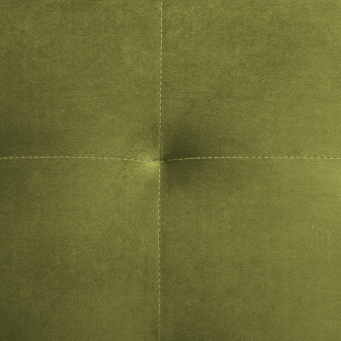 Chaiselongue Samtstoff grün / gold ABERDEEN