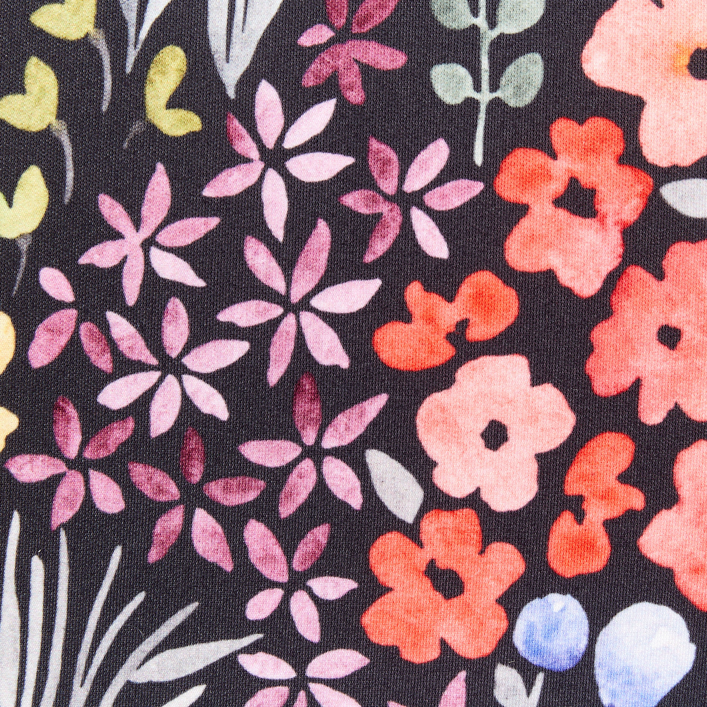 Gartenkissen 2er Set CASTELARO Blumenmuster 40 x 60 cm Bunt