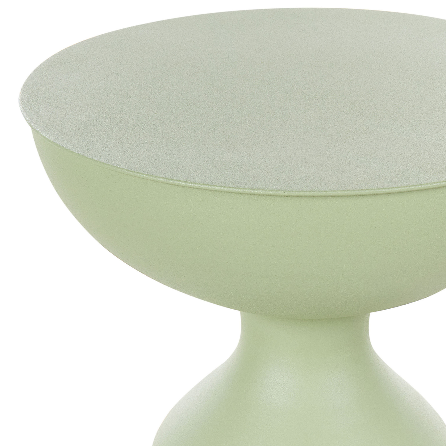 Beistelltisch Metall hellgrün rund ⌀ 36 cm COTA