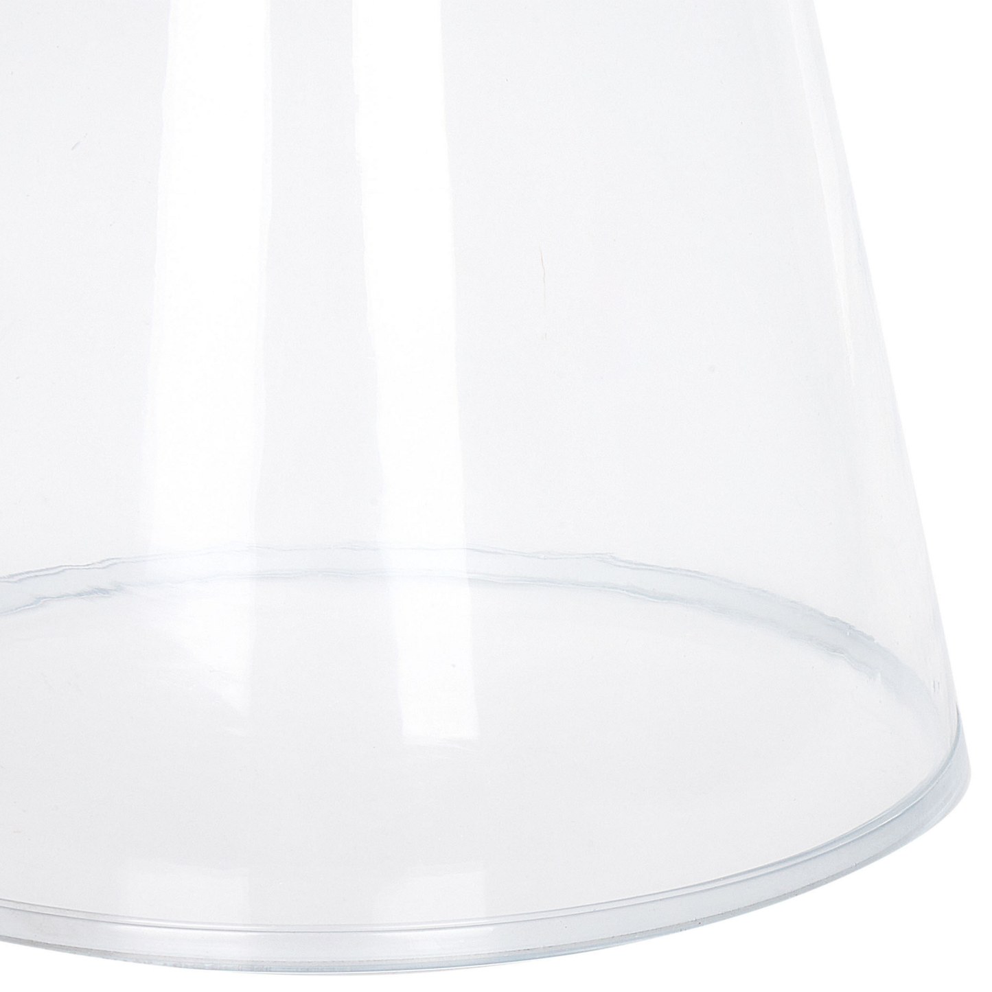 Beistelltisch Glas transparent rund ⌀ 37 cm LAGUNA