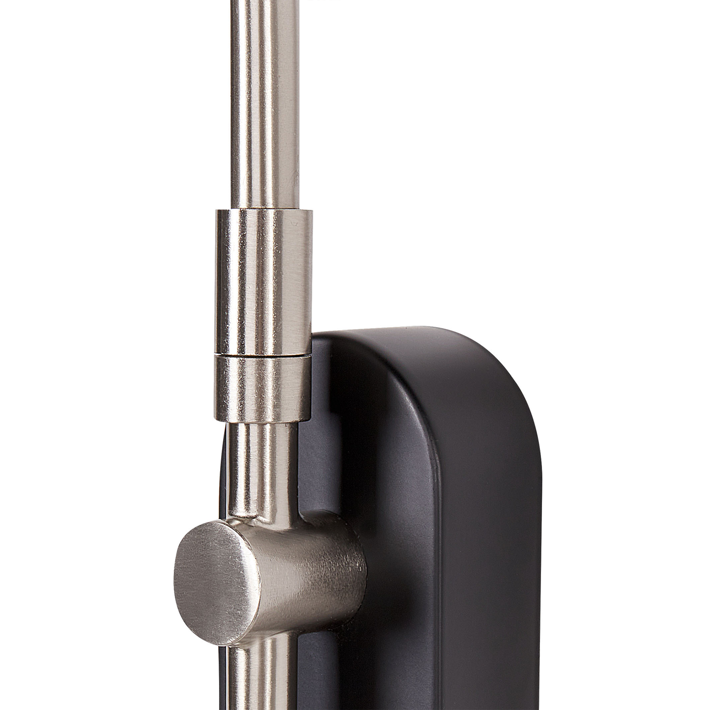 Wandlampe SISSA verstellbar Metall Schwarz