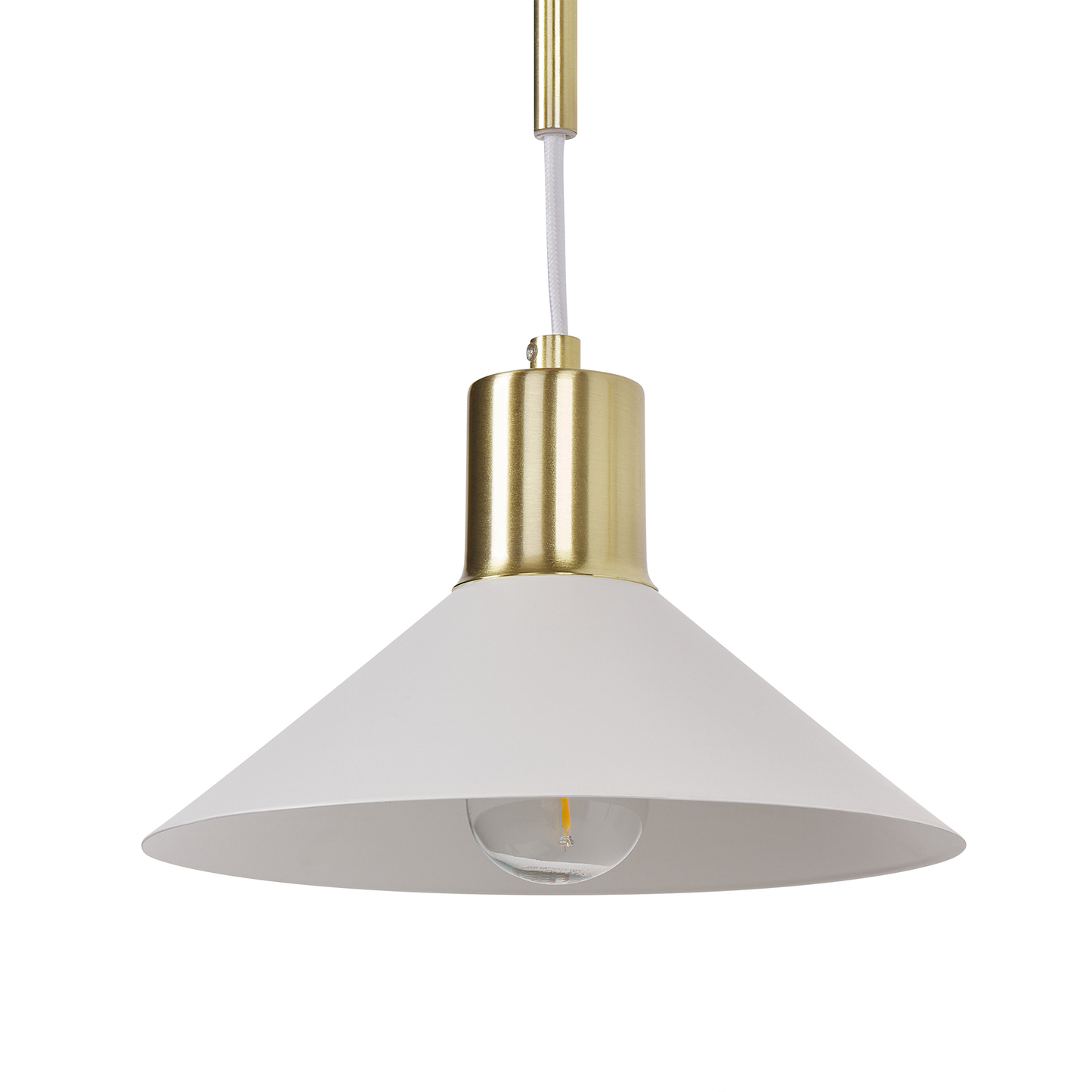 Wandlampe SISSA Metall Weiss
