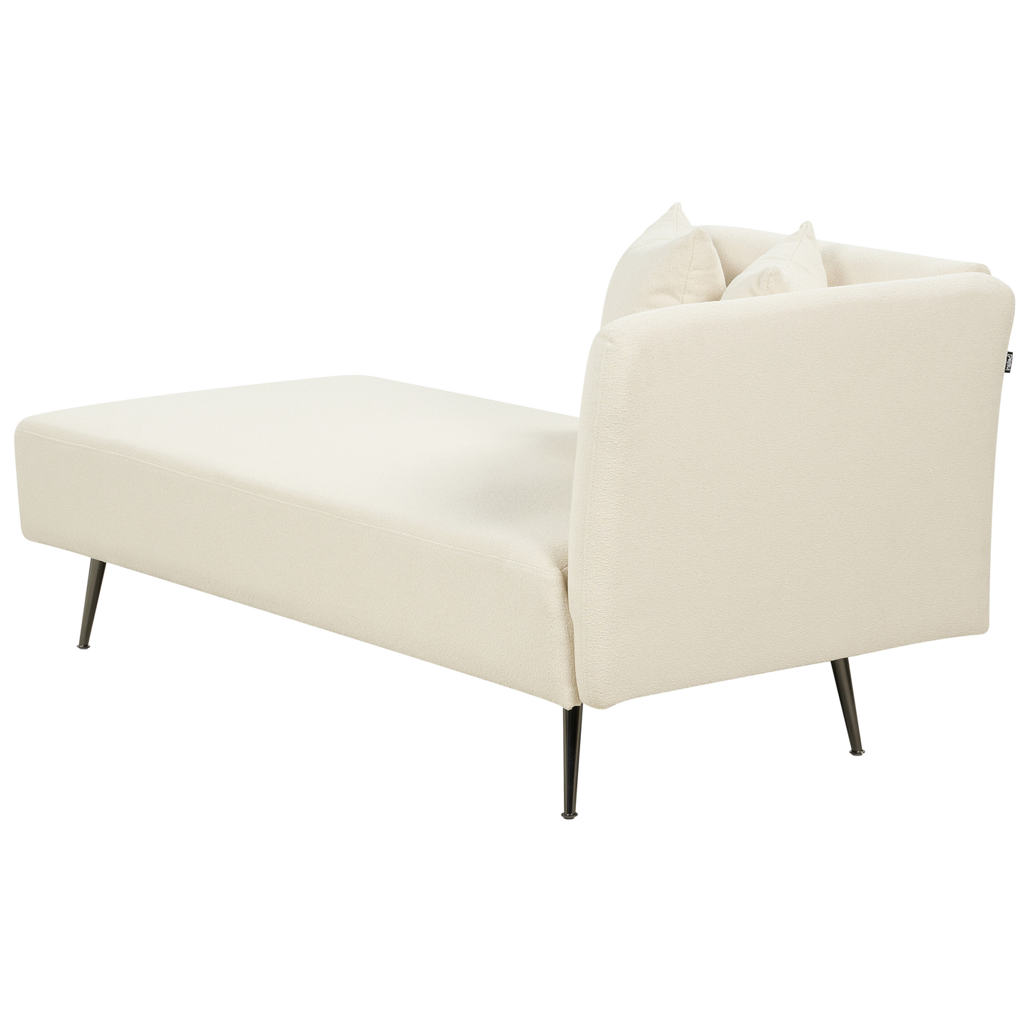 Chaiselongue Bouclé cremeweiss rechtsseitig RIOM