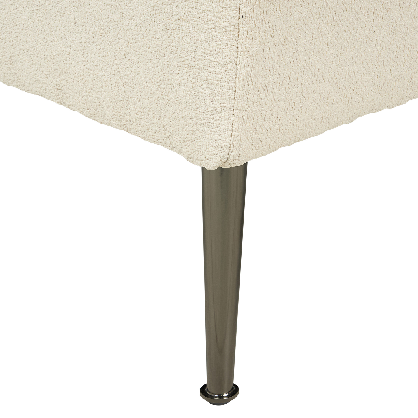 Chaiselongue Bouclé cremeweiss rechtsseitig RIOM
