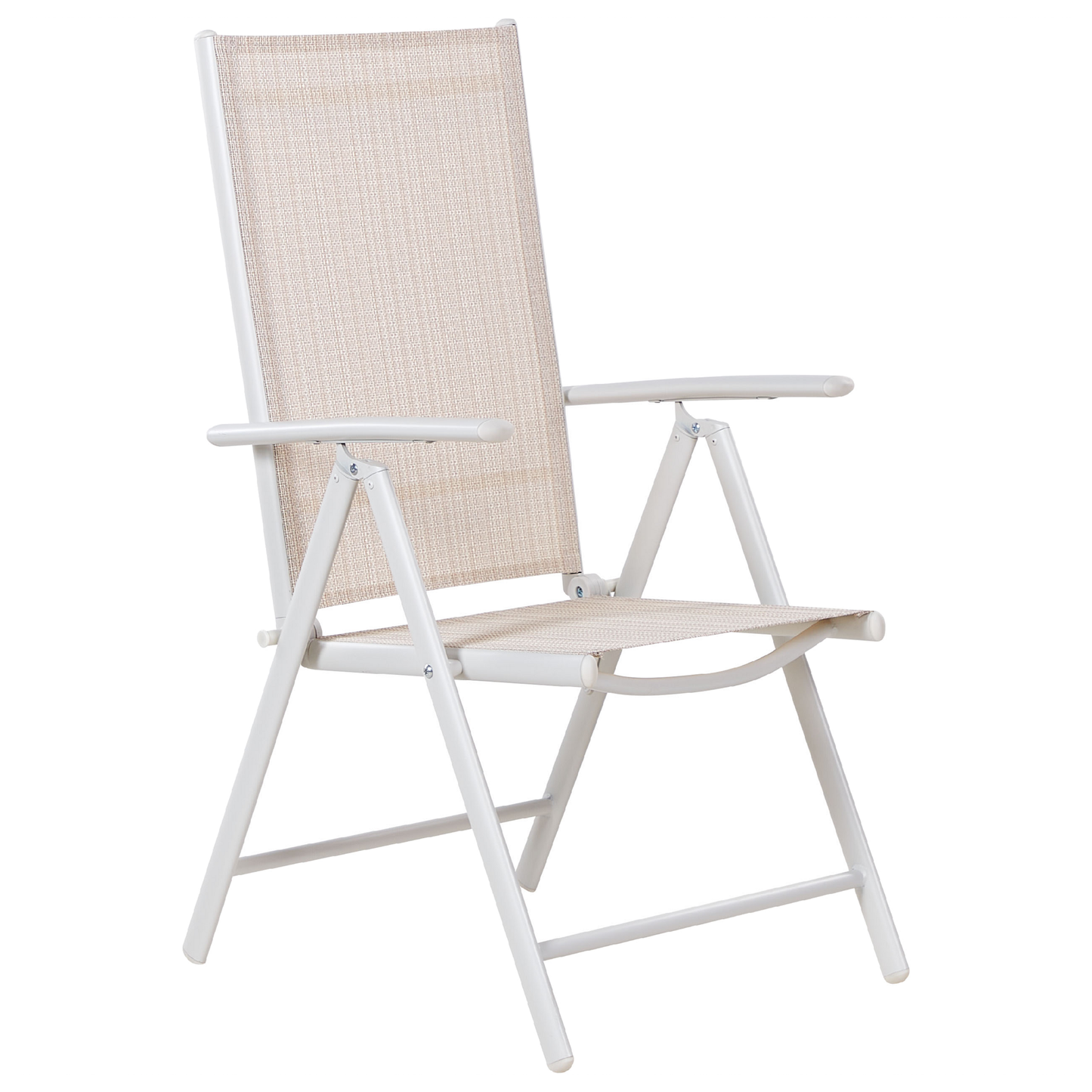 Gartenmöbel Set 6-Sitzer CATANIA Metall Beige