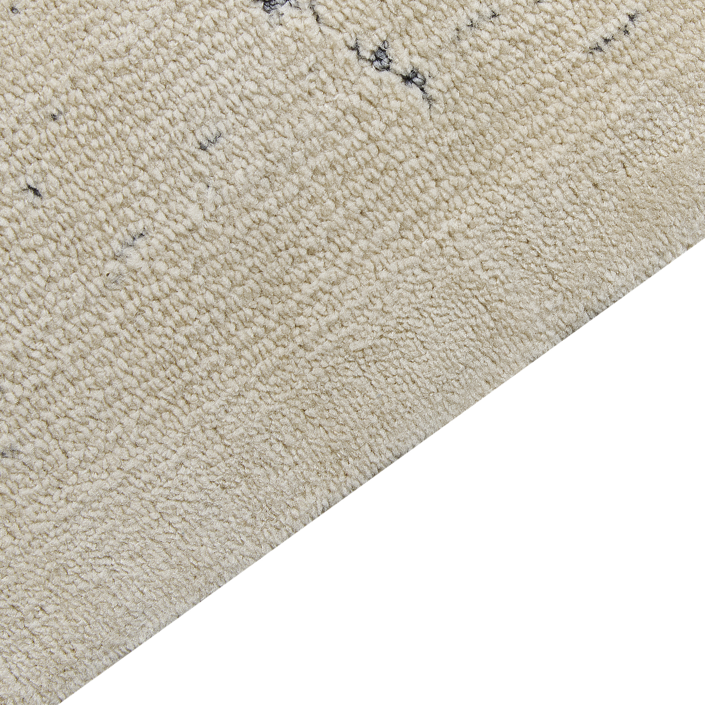 Teppich creme / grau 160 x 230 cm abstraktes Muster Kurzflor NAKUS