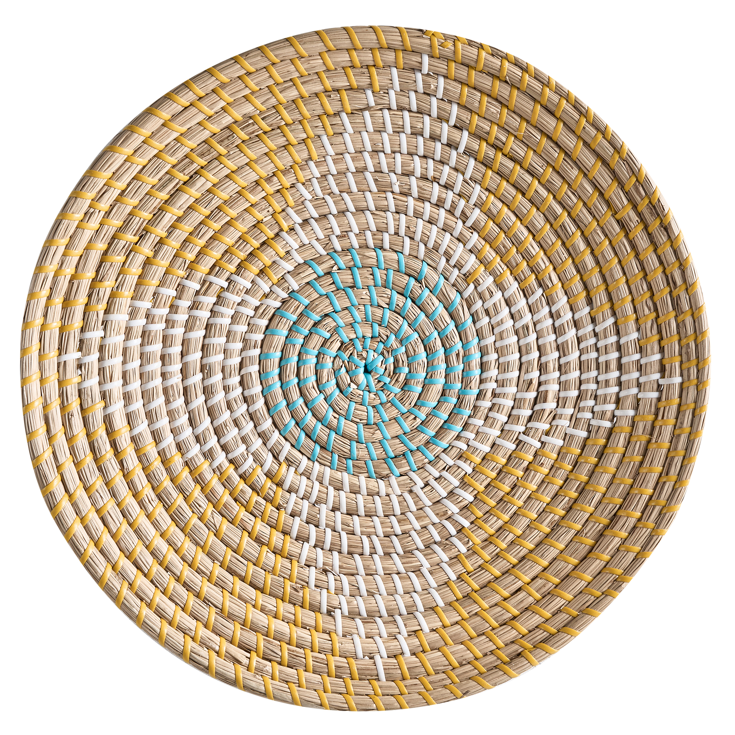 Wanddeko-Set BACNINH Seegras 46/35/30 cm Bunt