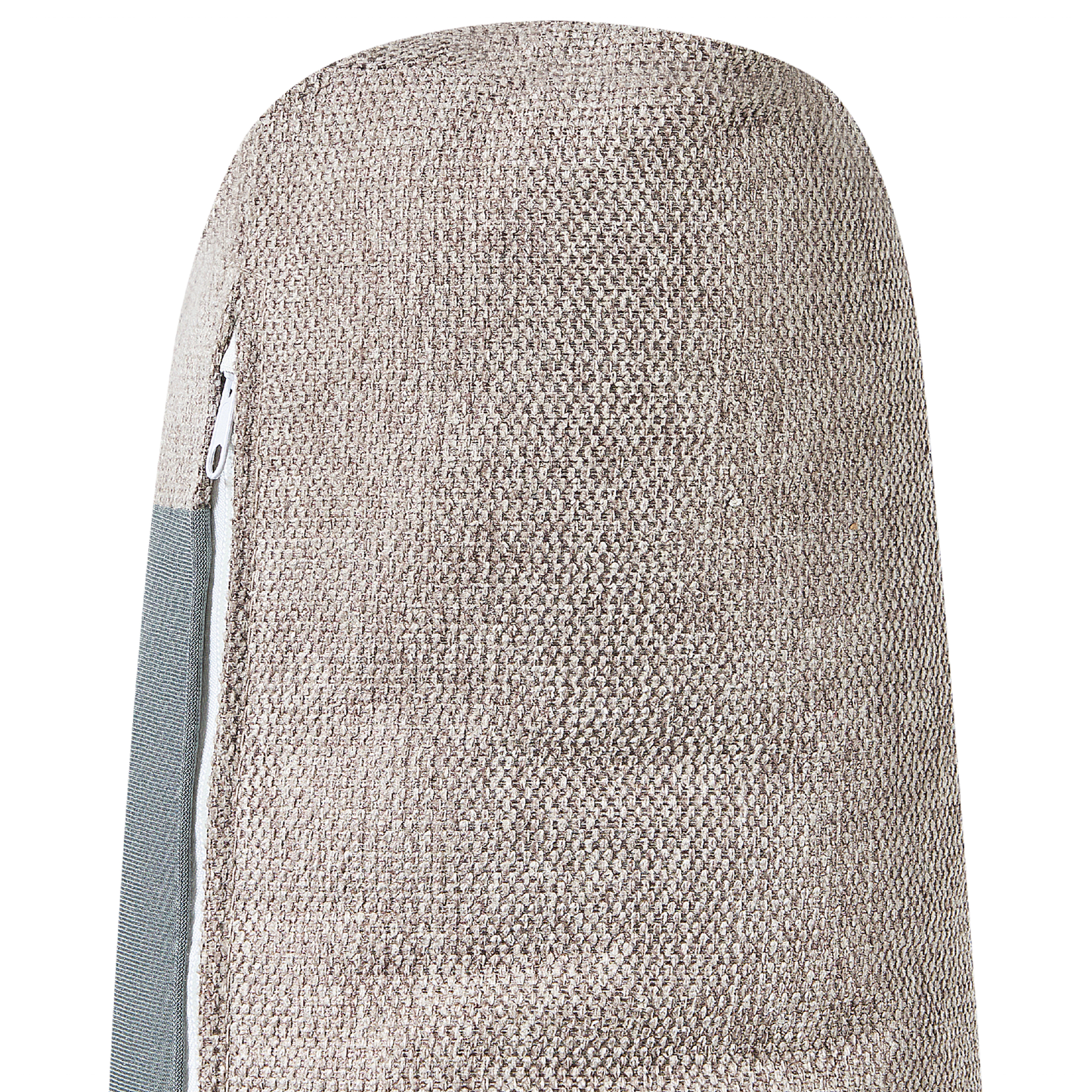 3-Sitzer Ecksofa taupe linksseitig mit Schlaffunktion Stauraum KARILA